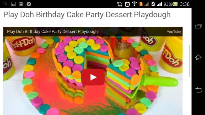 Dough Tutorial and Surprise Egg android App screenshot 0